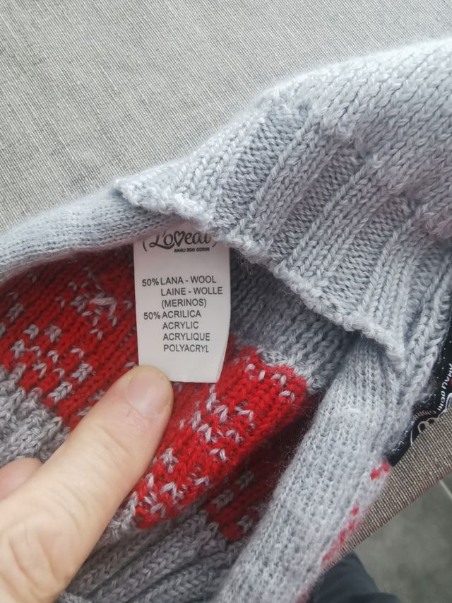 Maglione per cani di piccola taglia made in Italy.