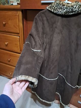 Abrigo piel T44 seminuevo. Rebaja.