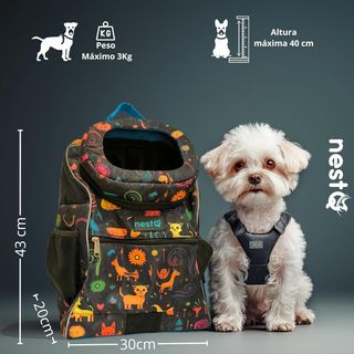 Mochila de transporte para mascotas A ESTRENAR