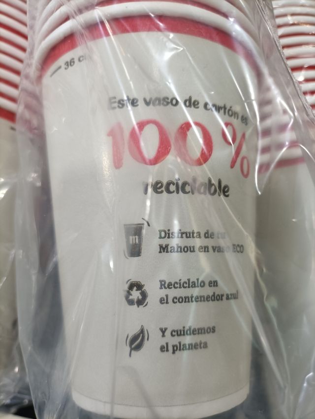 VASOS DE CARTÓN 36cl