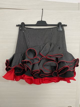 Falda flamenca campera corta