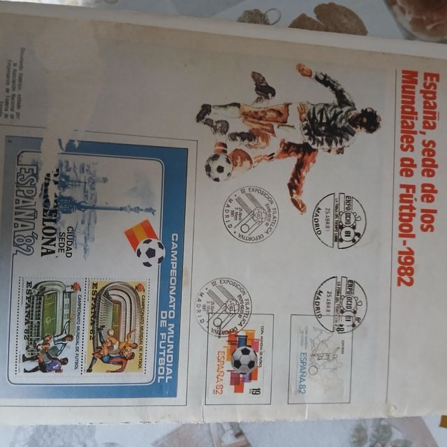 Los Mundiales de fútbol en la filatelia