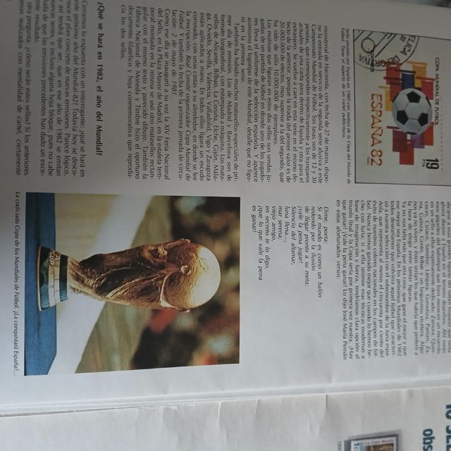Los Mundiales de fútbol en la filatelia