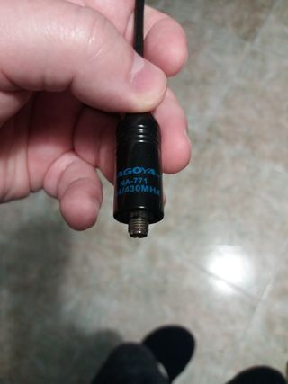 Antena larga para walkie pmr