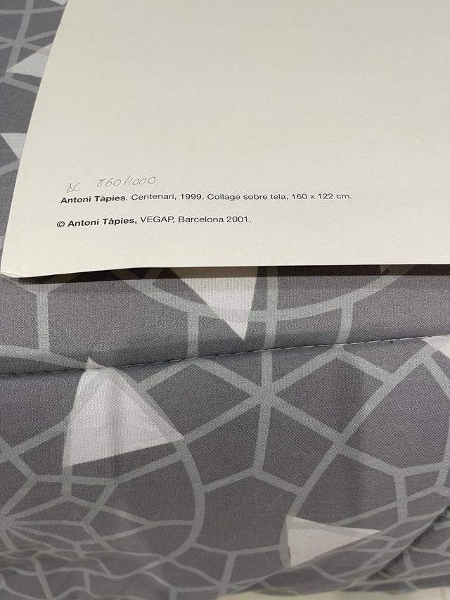 LITOGRAFÍA ORIGINAL FCBARCELONA