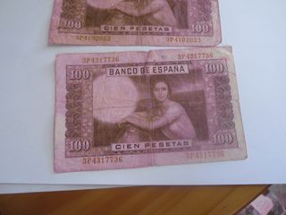 BILLETE DE 100 PESETAS 1953