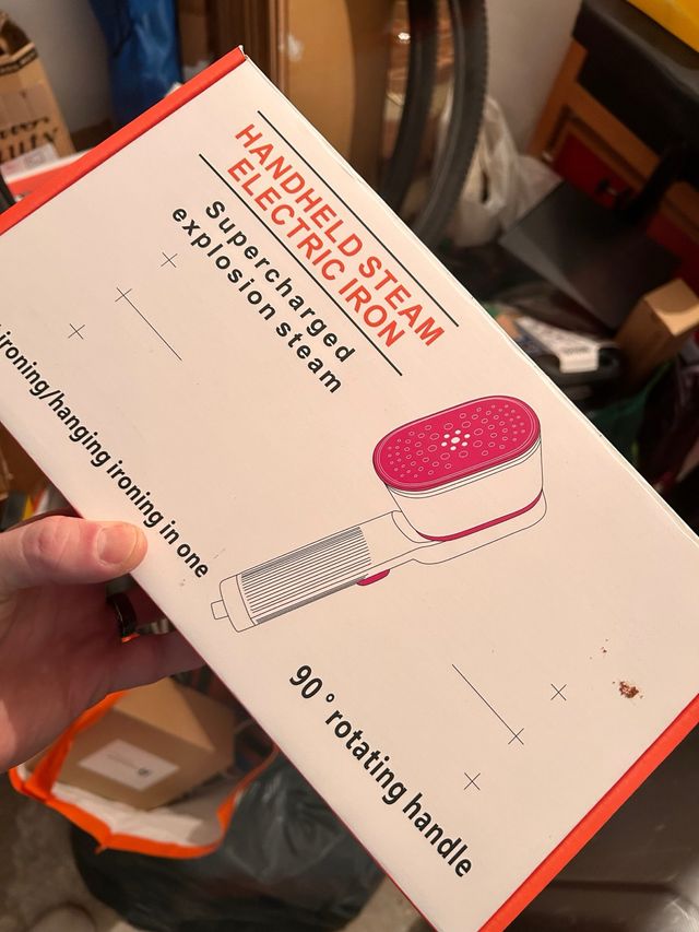 Plancha de vapor de mano