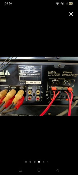 Impianto vintage HiFi Pioneer X420