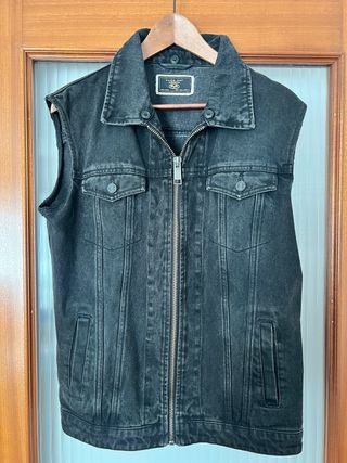 Chaleco Vaquero de Zara 