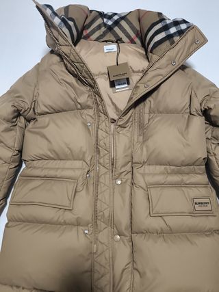 Burberry plumas cazadora