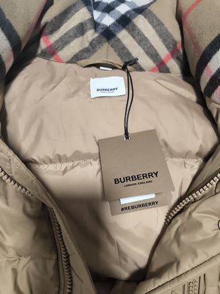 Burberry plumas cazadora