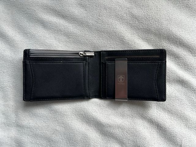 Portafoglio uomo travando similpelle