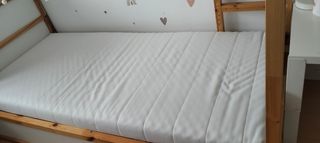 Cama reversible 90 x 200 con colchón espuma