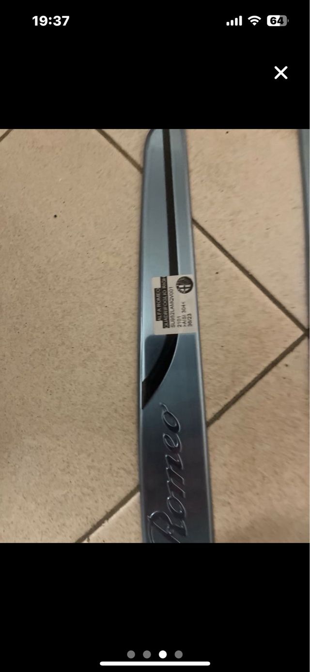 BATTITACCO ALFA ROMEO GUILIA 2017