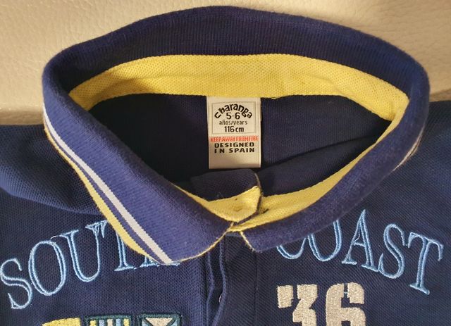 Lote 5 polos manga corto Charanga 5-6 años