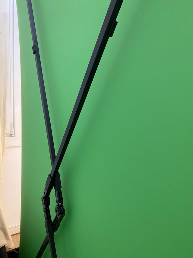 El gato Green Screen - fondo chromakey plegable