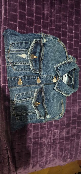 Cazadora vaquera Zara