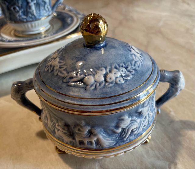 Set ceramica Capodimonte