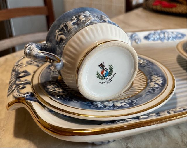 Set ceramica Capodimonte