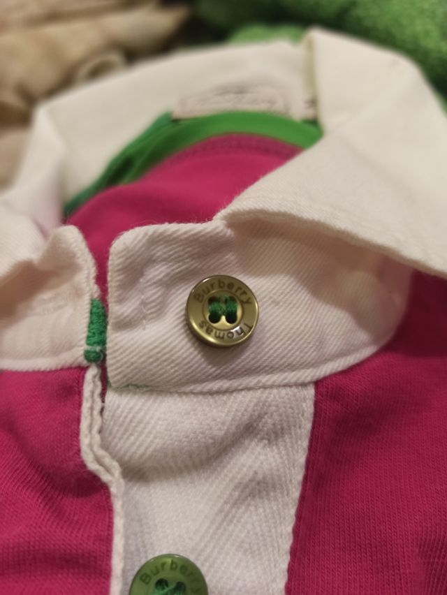 Polo Burberry, taglia M nuova