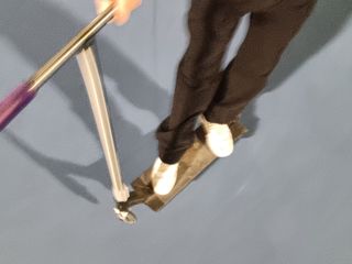 Aprendizaje para patinar (scooter)
