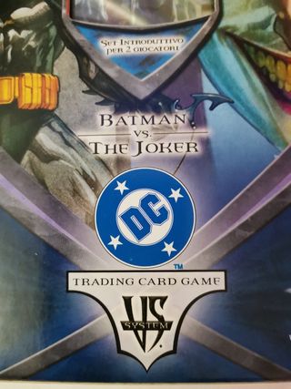 Deck Batman Joker carte gioco nuovo DC