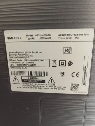 Despiece de tv Samsung