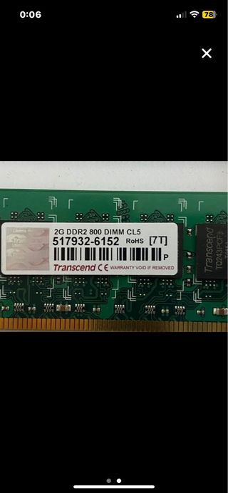 Modulos de memoria RAM DDR2
