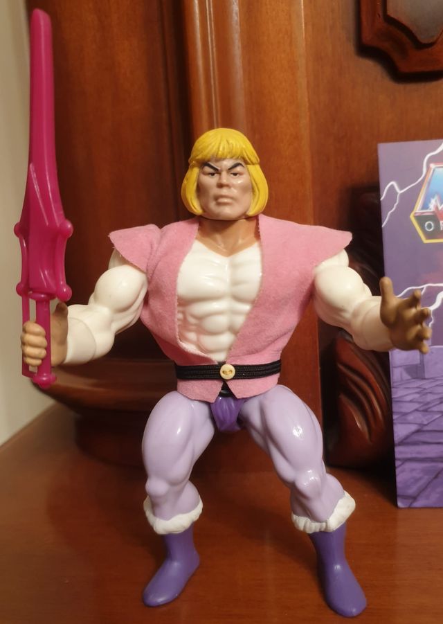 Masters of the Univers Super 7 vintage Prince Adam