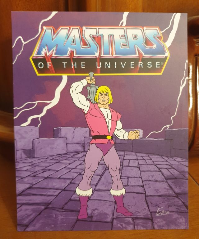 Masters of the Univers Super 7 vintage Prince Adam