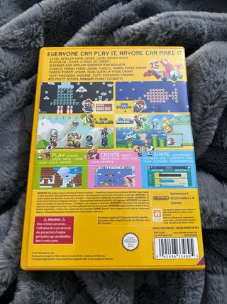 Juego Super Mario Maker Wii U