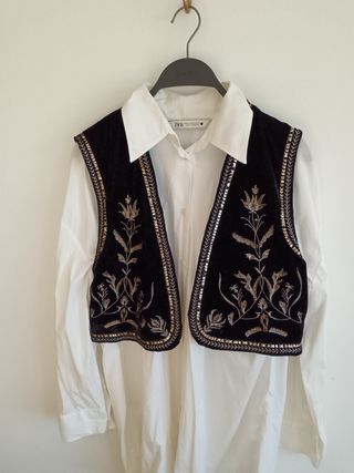 Camisa oversize de Zara