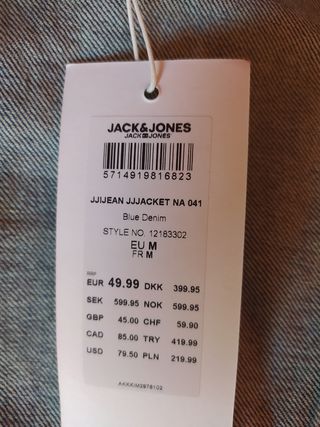 Cazadora vaquera Jack Jones 