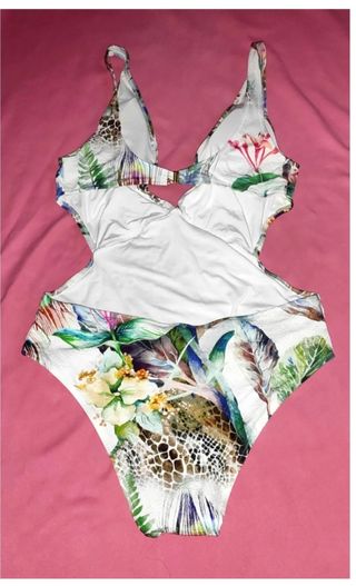 Bañador estampado tropical L