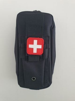 Bolsa EMT primeros auxilios funda torniquete Negro
