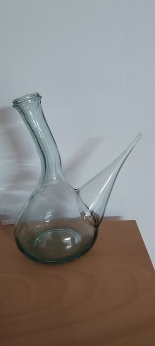 Porrón cristal soplado