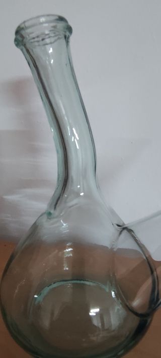 Porrón cristal soplado