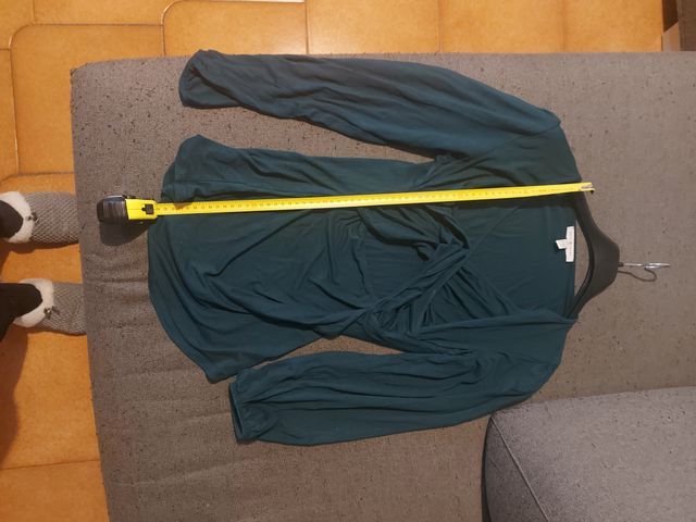 Top premaman Envie de fraise verde