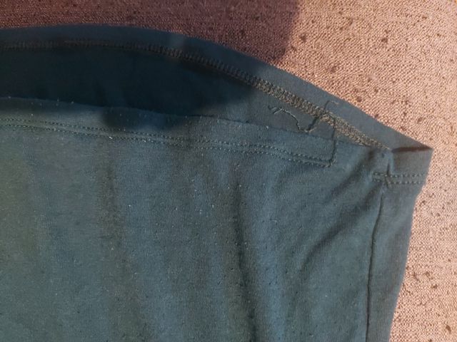 Top premaman Envie de fraise verde