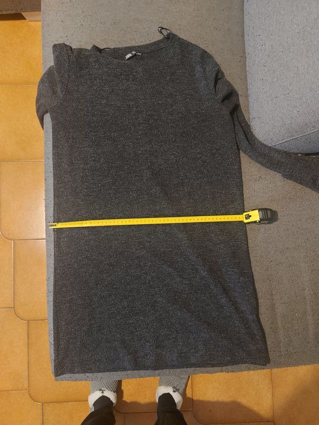 Abito Zara grigio scuro casual