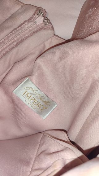 Abito da cerimonia Impero rosa antico