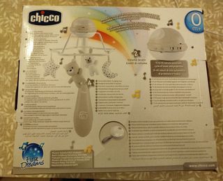 Móvil cuna bebe luz y música