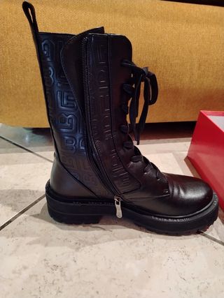 Anfibi neri Laura Biaggiotti 36