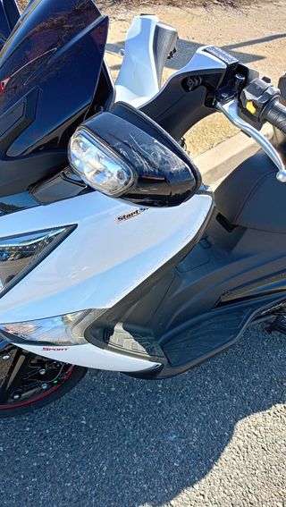Sym joymax 125 start and stop abs