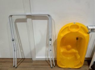 Bañera JANÉ alta con patas plegable