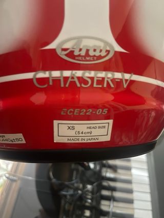 Casco ARAI Chaser V talla XS