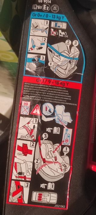 Silla seguridad de bebé Iseos Neo