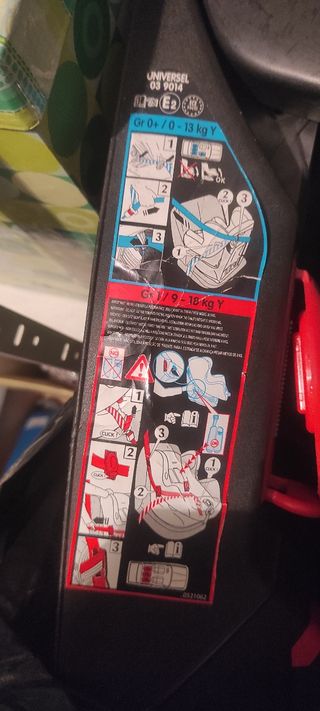 Silla seguridad de bebé Iseos Neo