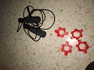 Juego de pesas completo y variado