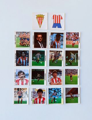 SPORTING DE GIJON 86-87 PLAY LIGA